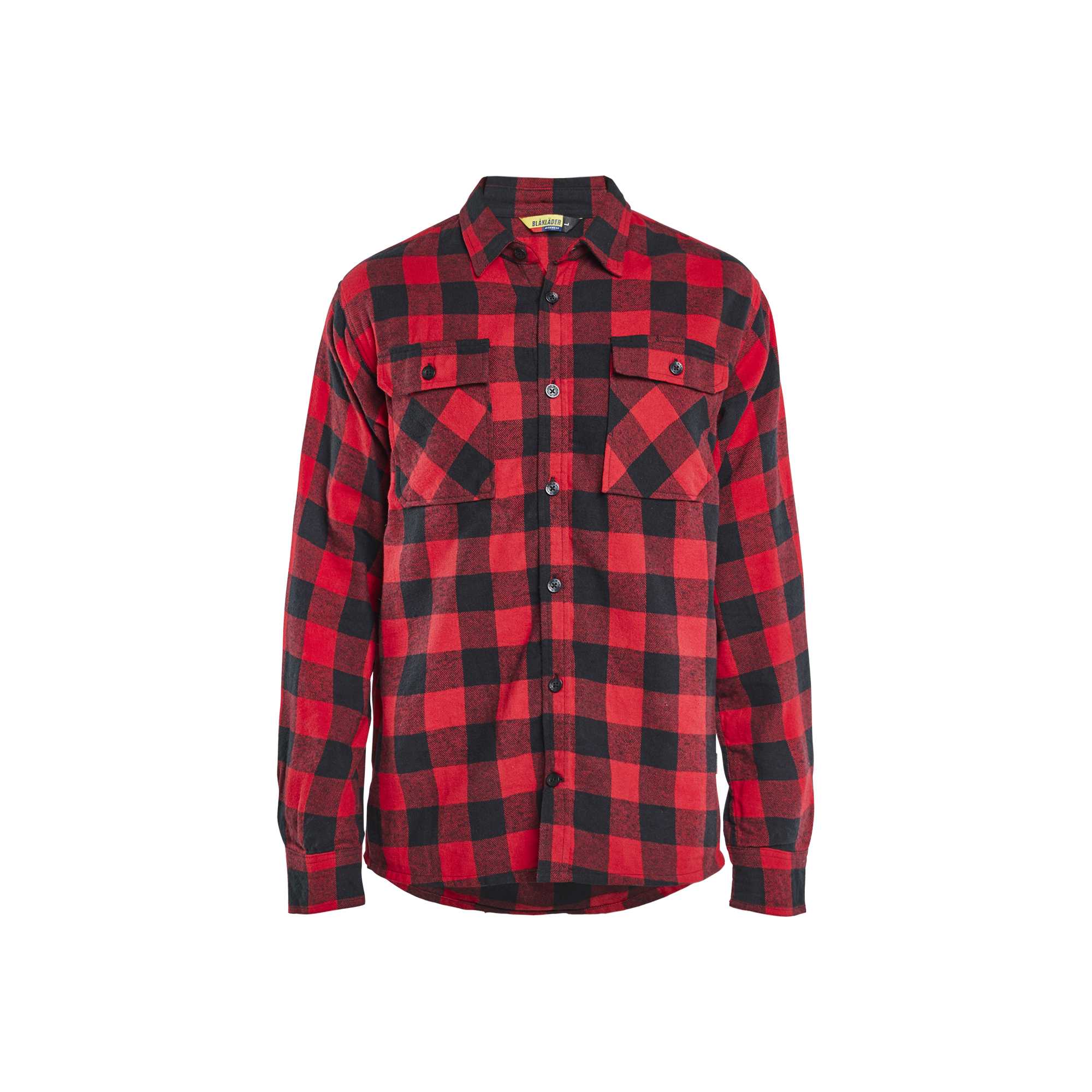 BLAKLADER 32881168 Flannel Shirt Long Sleeve Work Shirt MEN - 100% Cotton